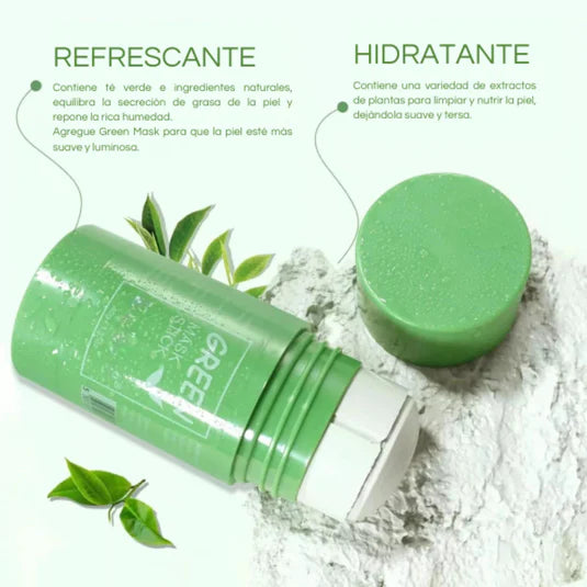 Mascarilla Green Mask Stick: Limpia y Purifica tu Piel en Solo 10 minutos